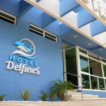 Hotel Delfines - A 2 Calles Del Acuario Veracruz Exterior foto