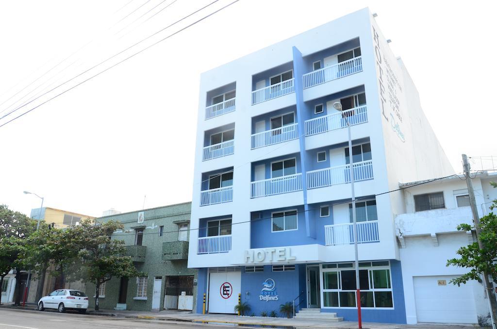 Hotel Delfines - A 2 Calles Del Acuario Veracruz Exterior foto